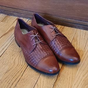 Cole Haan Women's Brown Oxford Dress Shoes Size 9.5